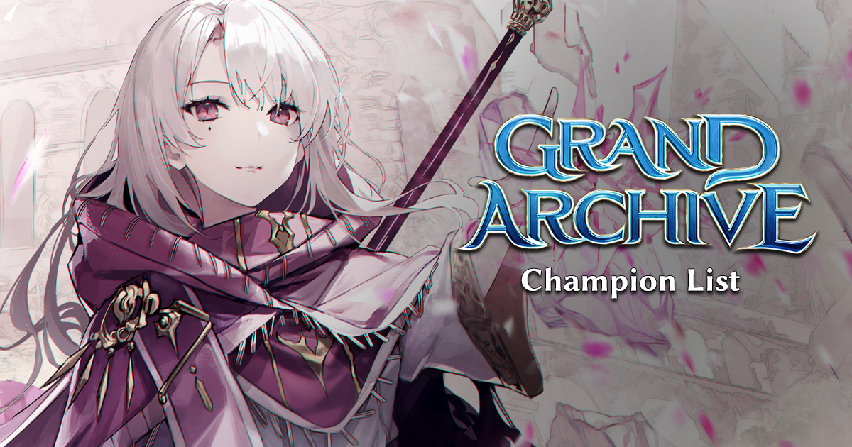 Champions, Grand Archive TCG Champions, Grand Archive TCG
